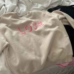Target LOVE sweatshirt